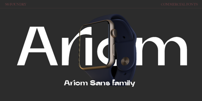 Ariom Sans Free Download