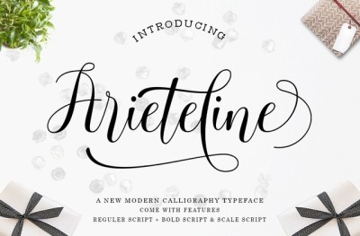 Ariteline Script Font