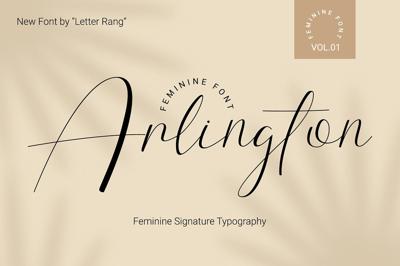 Arlington | Feminine Font Free Download