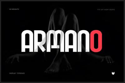 Armano Display Typeface Free Download