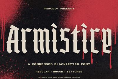 Armistice Blackletter Fonts Free Download