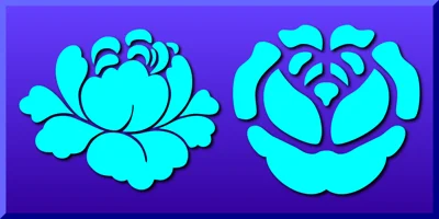 Art Nouveau Flowers Font