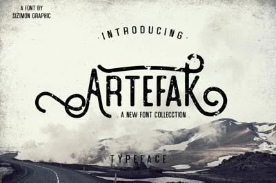 Artefak Typeface