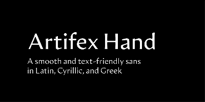 Artifex Hand CF Font Free Download