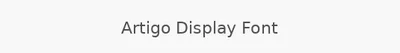 Artigo Display Font