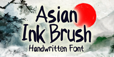 Asian Ink Brush Free Download