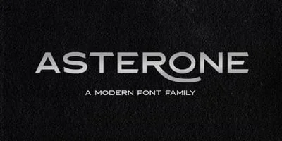 Asterone Font