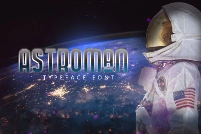 Astroman Typeface Font