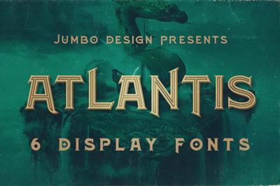 Atlantis - Vintage Style Font Free Download