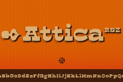 Attica RSZ Font