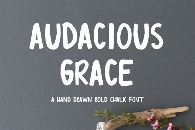Audacious Grace Font