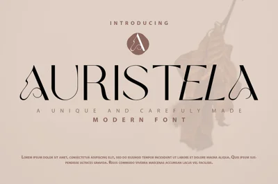 Auristela Modern Font