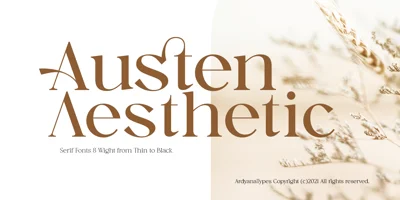 Austen Aesthetic Font