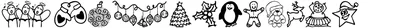 Austie Bost Christmas Doodles Font