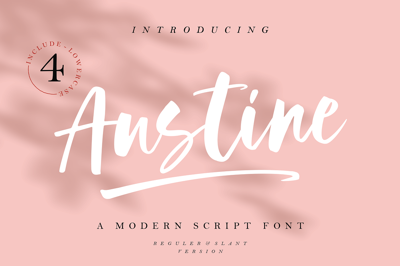 Austine - A Modern Script Font Free Download