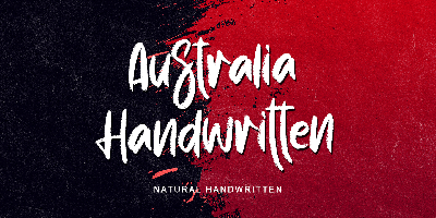 Australia Handwritten Free Download