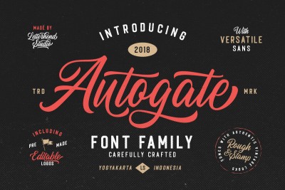 Autogate Font