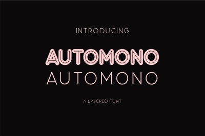 Automono Fonts