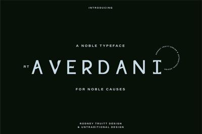 Averdani | A Noble Typeface Free Download