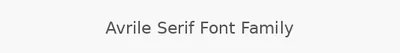 Avrile Serif Font Family