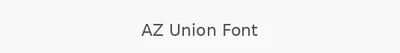 AZ Union Font