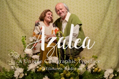 Azalea | Calligraphic Typeface
