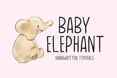 Baby Elephant Typeface