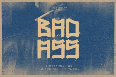 BADASS FONT Free Download