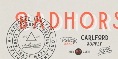 Badhorse Font