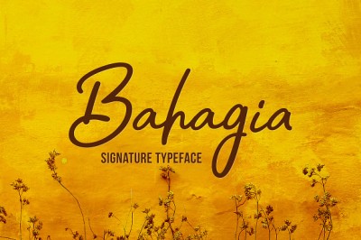 Bahagia Font