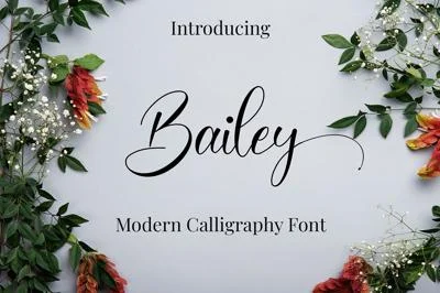 Bailey - Wedding Font