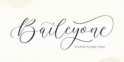 Baileyone Font