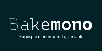 Bakemono Variable Font