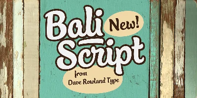 Bali Script Font