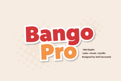 Bango Pro Font