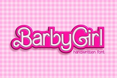 BarbyGirl Cute Handwritten Font Free Download