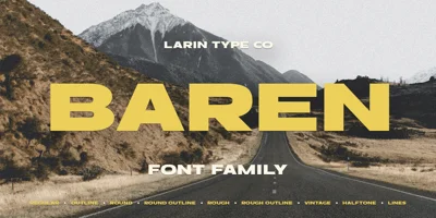 Baren Font