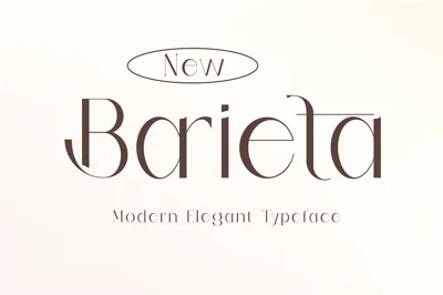 Barieta Elegant Typeface
