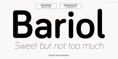 Bariol Font