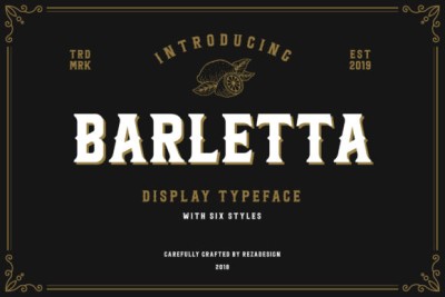 Barletta Font