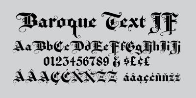 Baroque Text JF Free Download