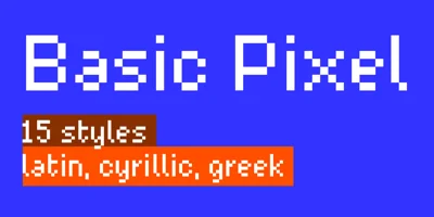 Basic Pixel Font