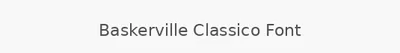 Baskerville Classico Font