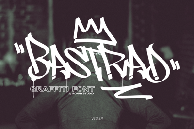 Bastrad Vol.01 Graffiti Font Free Download