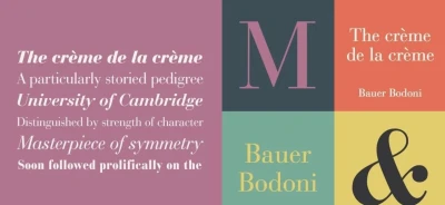 Bauer Bodoni Font Free Download