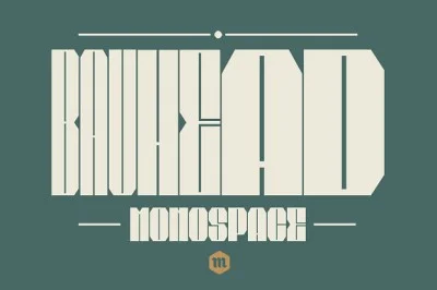 Bauhead Typeface | Font