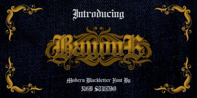 Bayone Font