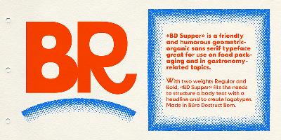 BD Supper Font Free Download