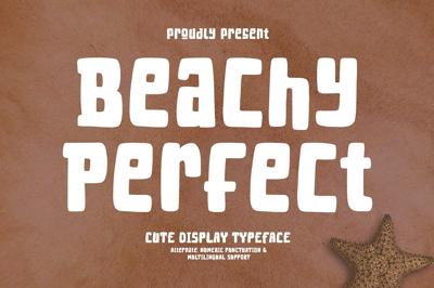 Beachy Perfect - Display Font Free Download