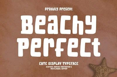 Beachy Perfect - Display Font